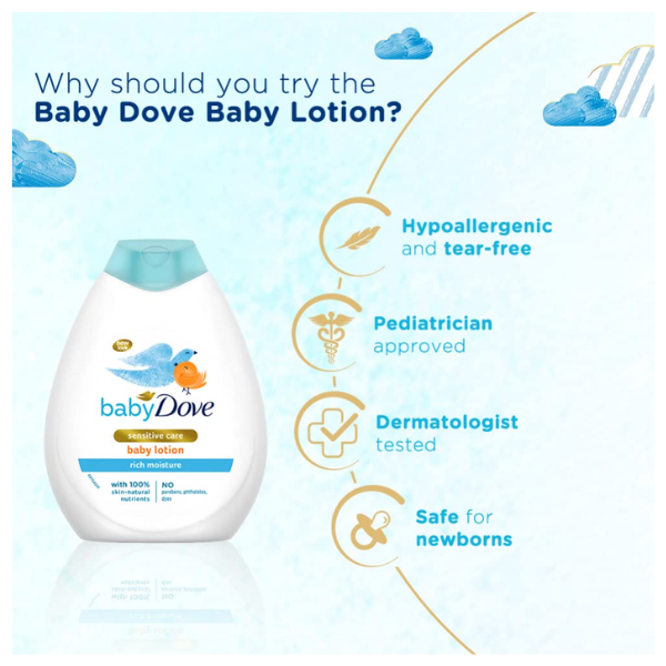 Baby Dove Rich Moisture Nourishing Baby Lotion 200 ml post