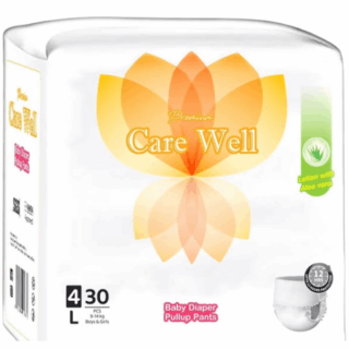 Carewell Baby Pants Diapers Large 30pcs