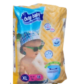 Cute Baby Diaper Pant XLarge 16pcs