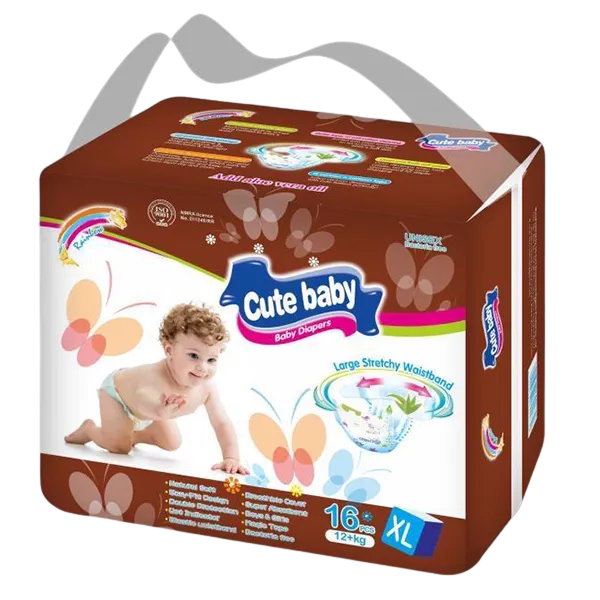 Cute Baby Diaper Tape XLarge 16pcs 1 Cute Baby Diaper Tape XLarge 16pcs