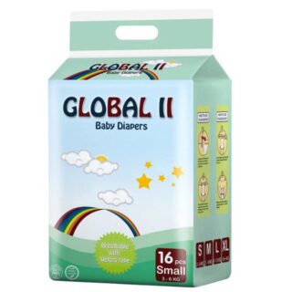 Global Diapers Small 16Pcs Pack