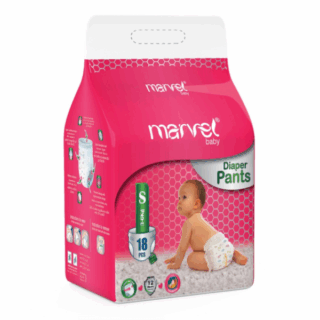 Marvel Baby Diaper Pants Small 18 Pcs