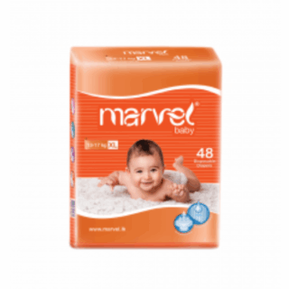 Marvel Baby Diapers X – Large 48 Pcs