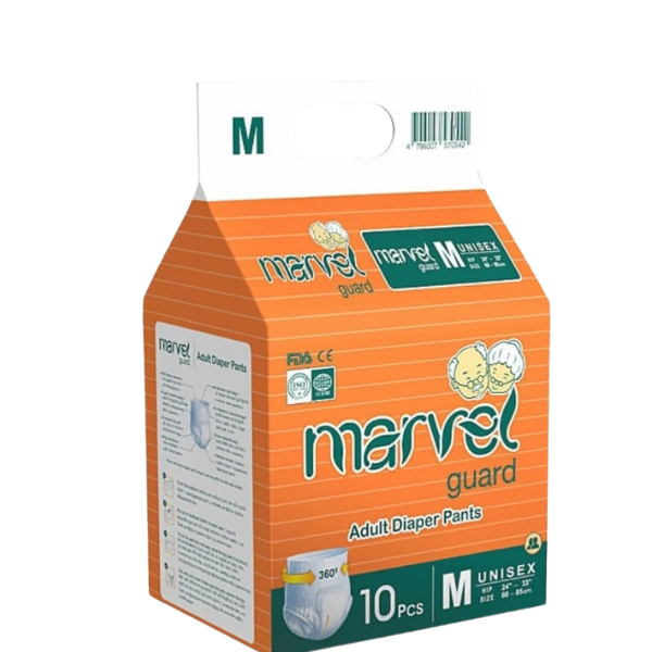 Marvel Guard Adult Diaper Pants 10Pcs - Medium 1 Marvel Guard Adult Diaper Pants 10Pcs - Medium