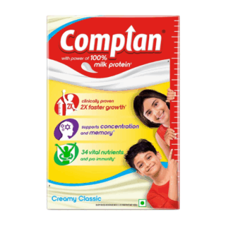 Complan Nutrition Drink Powder for Children Creamy Classic Flavour 500 g