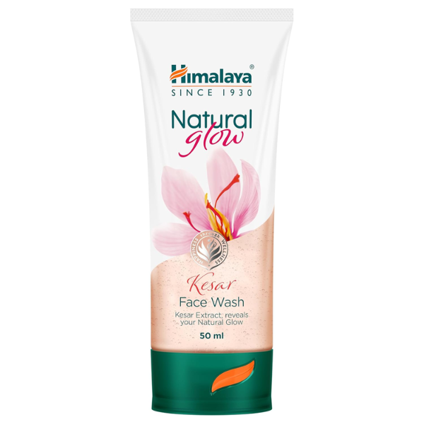 Himalaya Natural Glow Kesar Face Wash 50ML 1 Himalaya Natural Glow Kesar Face Wash 50ML