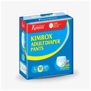 Kimrox Adult Diapers Pant 10PCs Large
