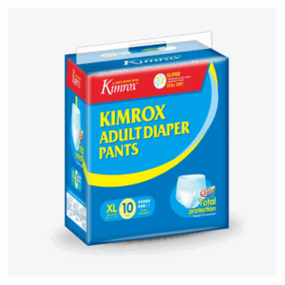 Kimrox Adult Diapers Pant 10PCs XLarge