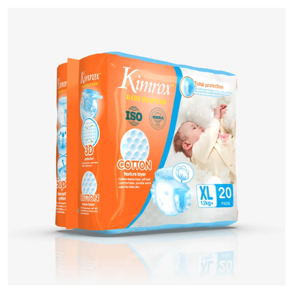 Kimrox Baby Diapers 20PCs XL 1 Kimrox Baby Diapers 20PCs XL
