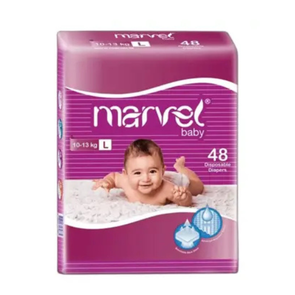Marvel Baby Diapers Large 48pcs 1 Marvel Baby Diapers Large 48pcs