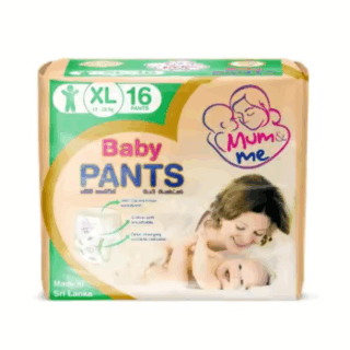 Mum Me Baby Pants Diapers XL 16 Pcs