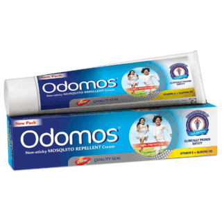 Odomos Non Sticky Mosquito Repellent Cream 50g