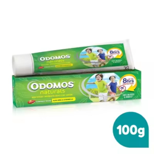 Dabur Odomos Naturals Non-Sticky Mosquito Repellent Cream 100g 1 Dabur Odomos Naturals Non-Sticky Mosquito Repellent Cream 100g