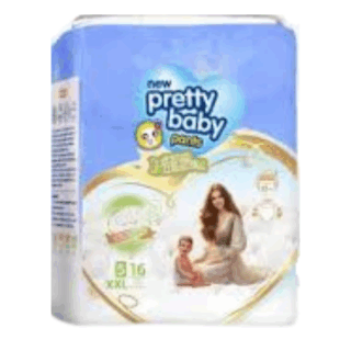 Pretty Baby Pants Diapers XXL 16pcs