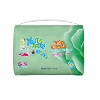 Pretty Baby Tape Diapers Small 30pcs