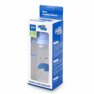 Pretty Baby With Handle Feeding Bottle Small