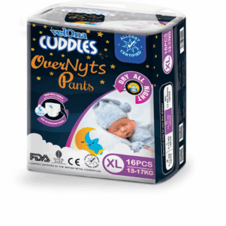 VELONA CUDDLES OVERNYTS PANT 16PCS