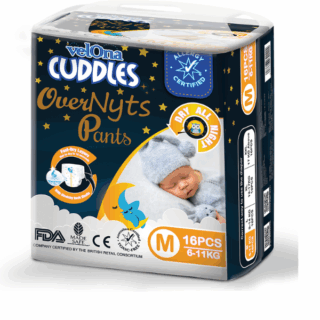 Velona Cuddles Overnyt Pant Medium 16PCS