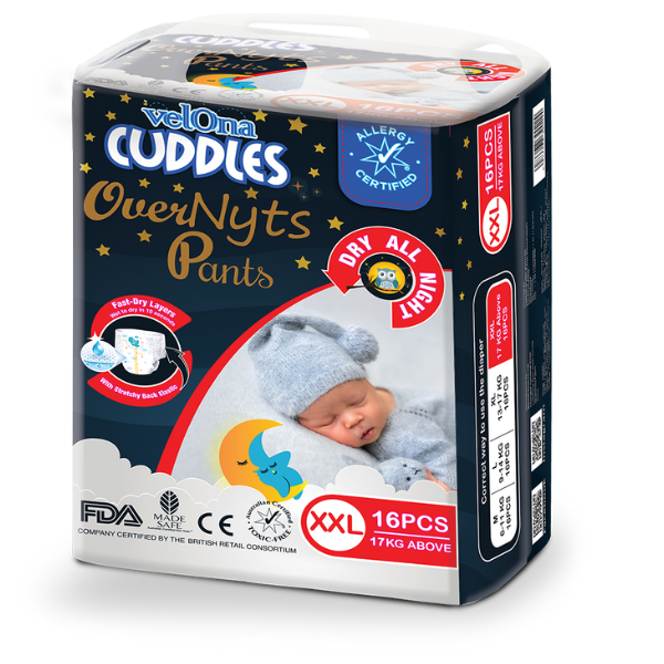 Velona Cuddles - Overnyt Pant XXLarge 16PCS 1 Velona Cuddles - Overnyt Pant XXLarge 16PCS