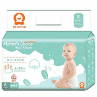 Mother Choice Diaper Tape 16 Pcs Small