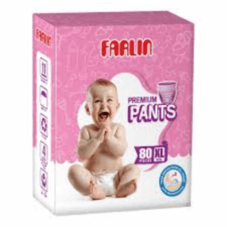 FARLIN Disposable Pants 80 PCS XLarge Size Double Absorbent Layer Wetness Indicator