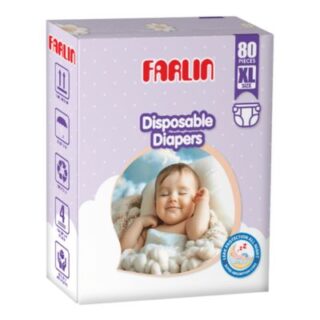 Farlin diaper tape XL 80pcs