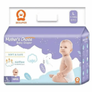 Mother Choice Diaper Tape 16 Pcs Large
